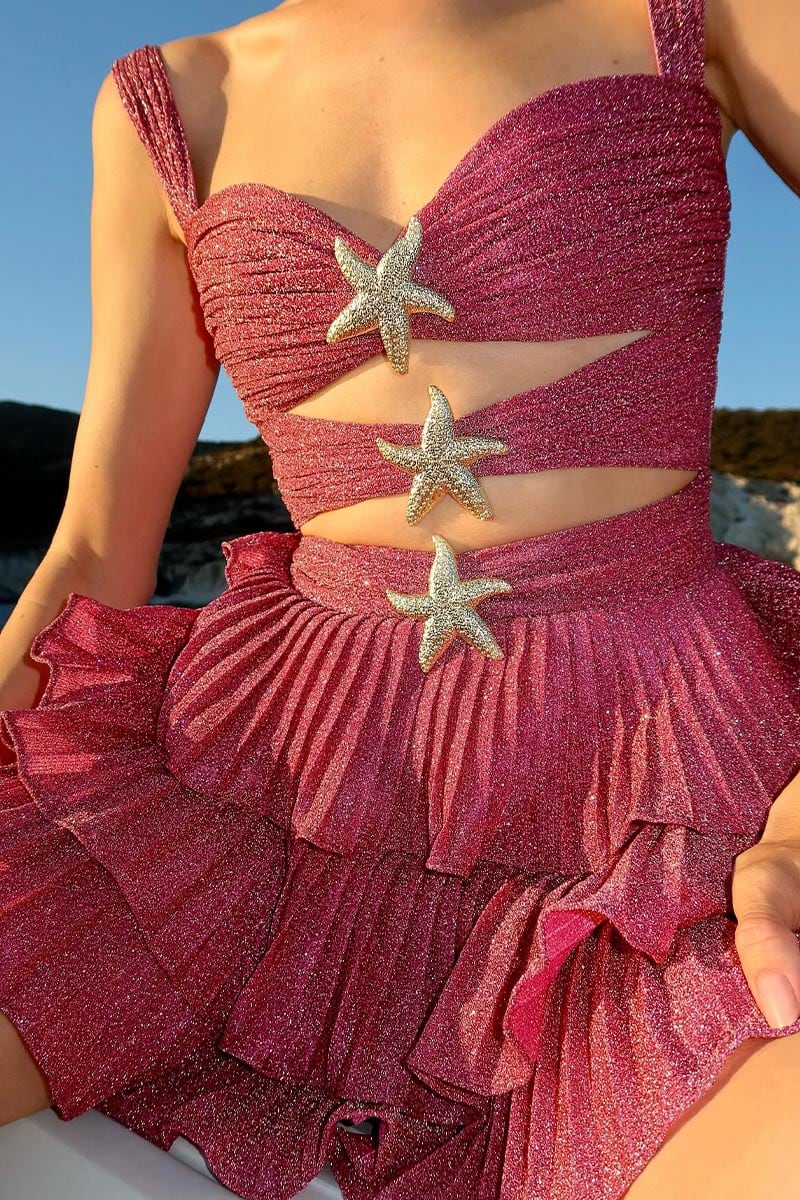 Flirty Emotions Sparkly Mini Dress | Jewelclues