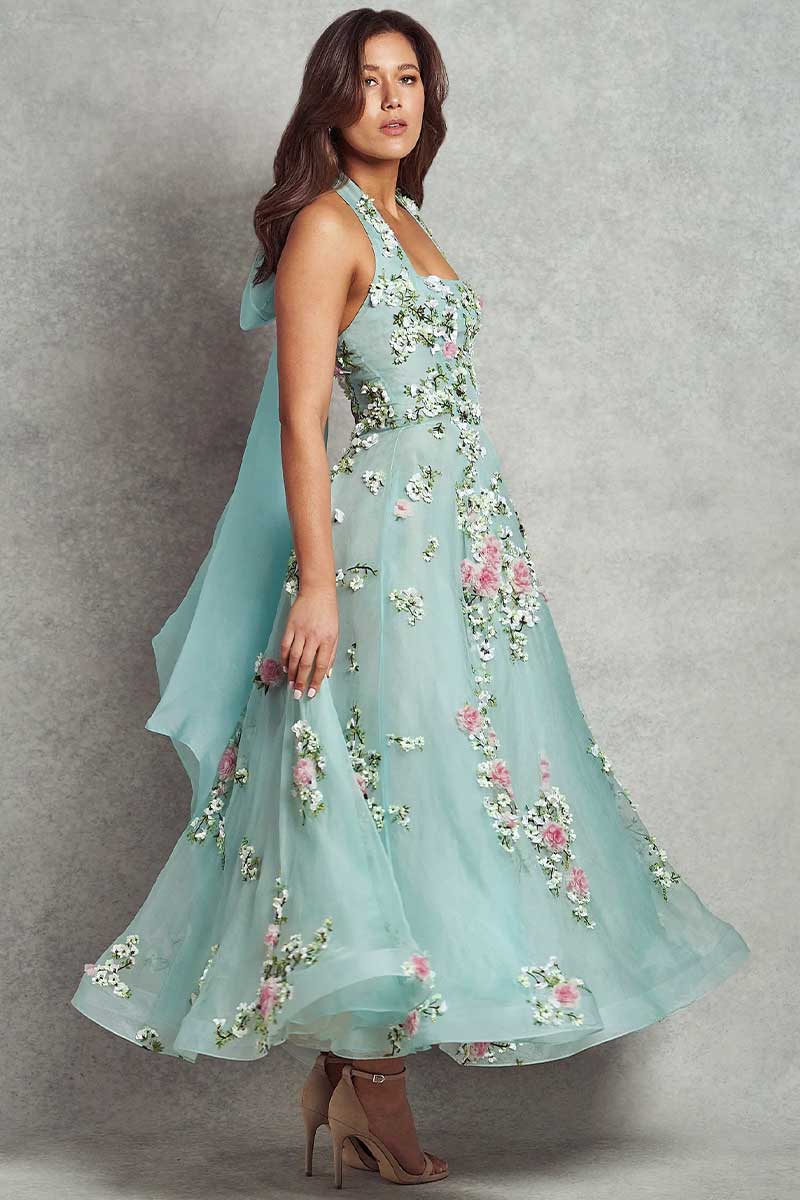 Amani Blossom Couture Gown | Jewelclues