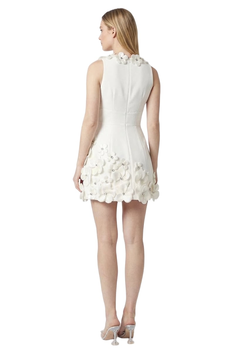 Amorette 3D Floral Mini Dress | JewelClues