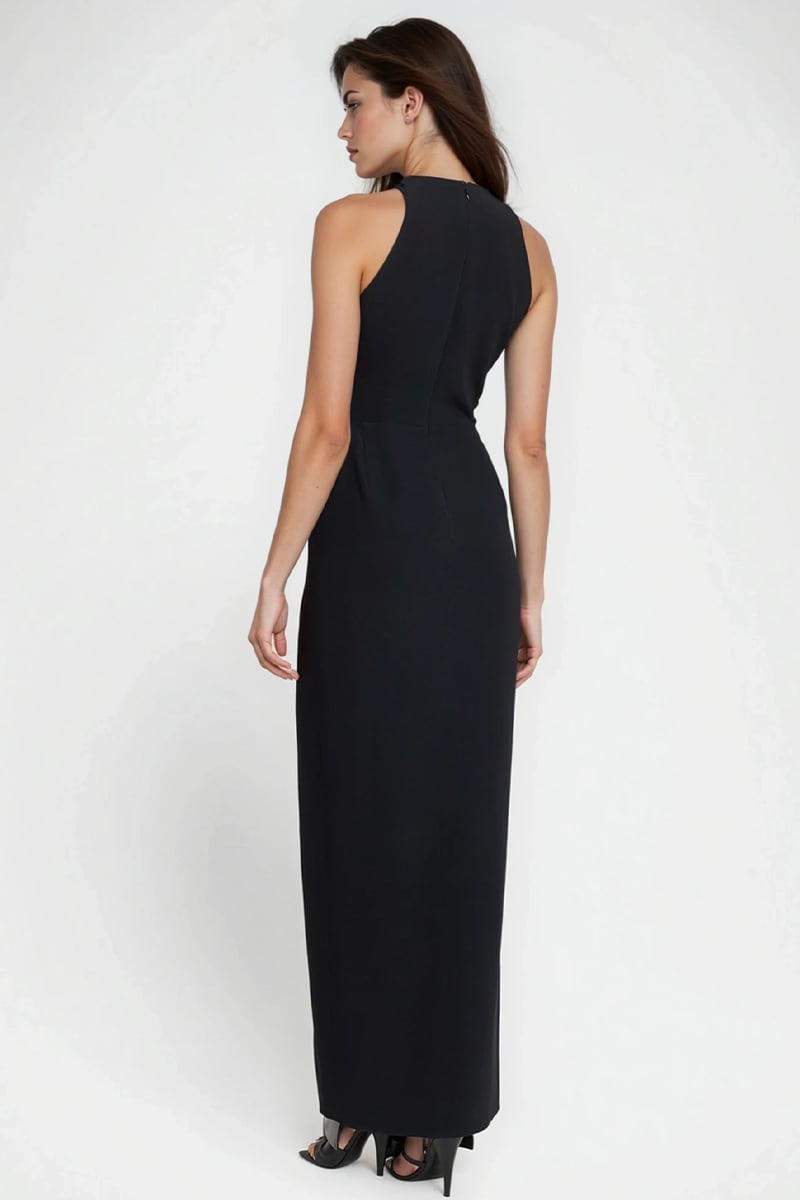 Ariana Draped Evening Gown | Jewelclues