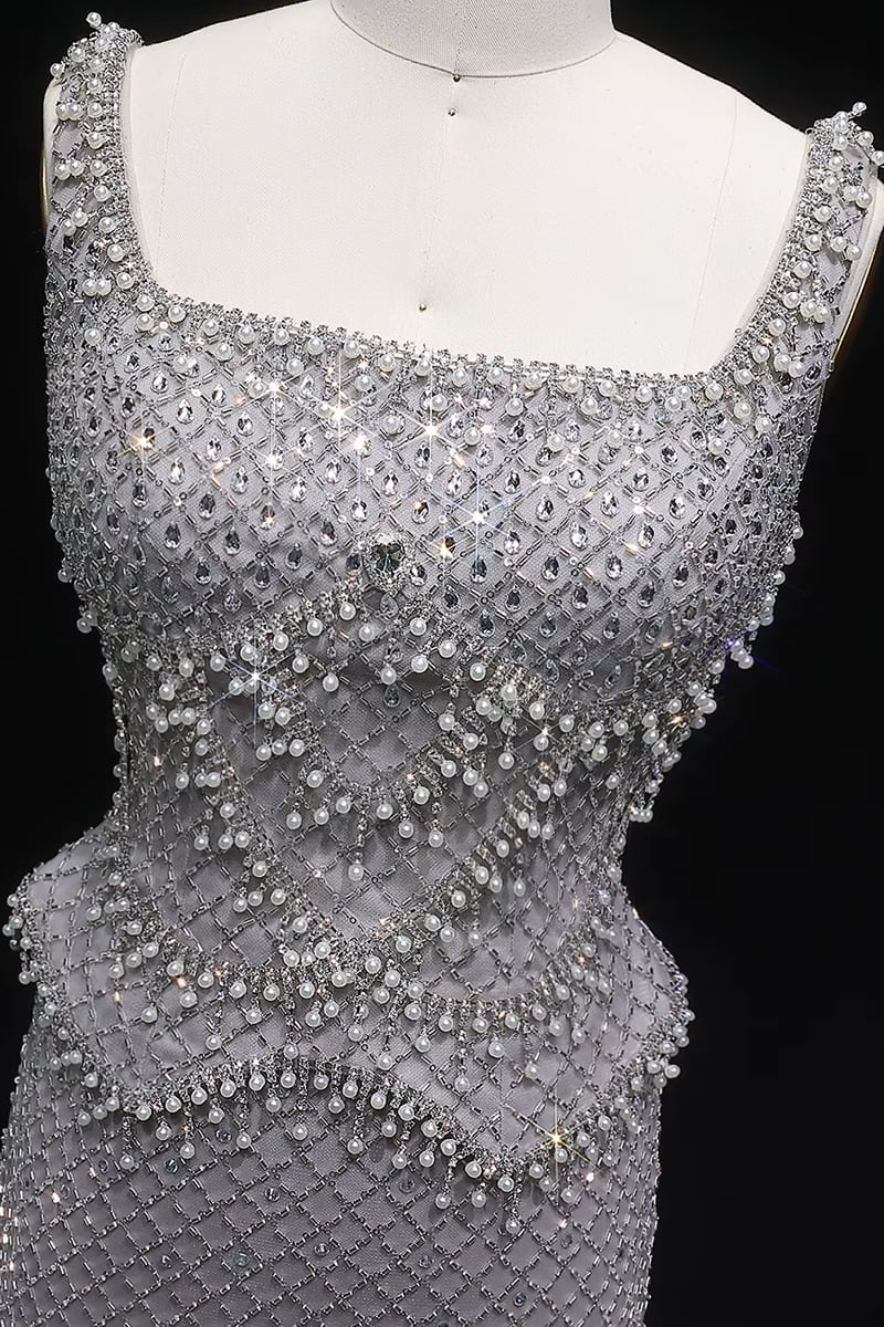 Aurora Beaded Couture Gown | Jewelclues