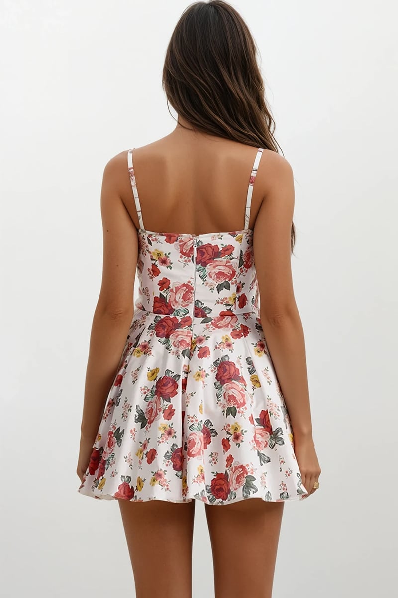 Blooming Love Floral Print Mini Dress | Jewelclues