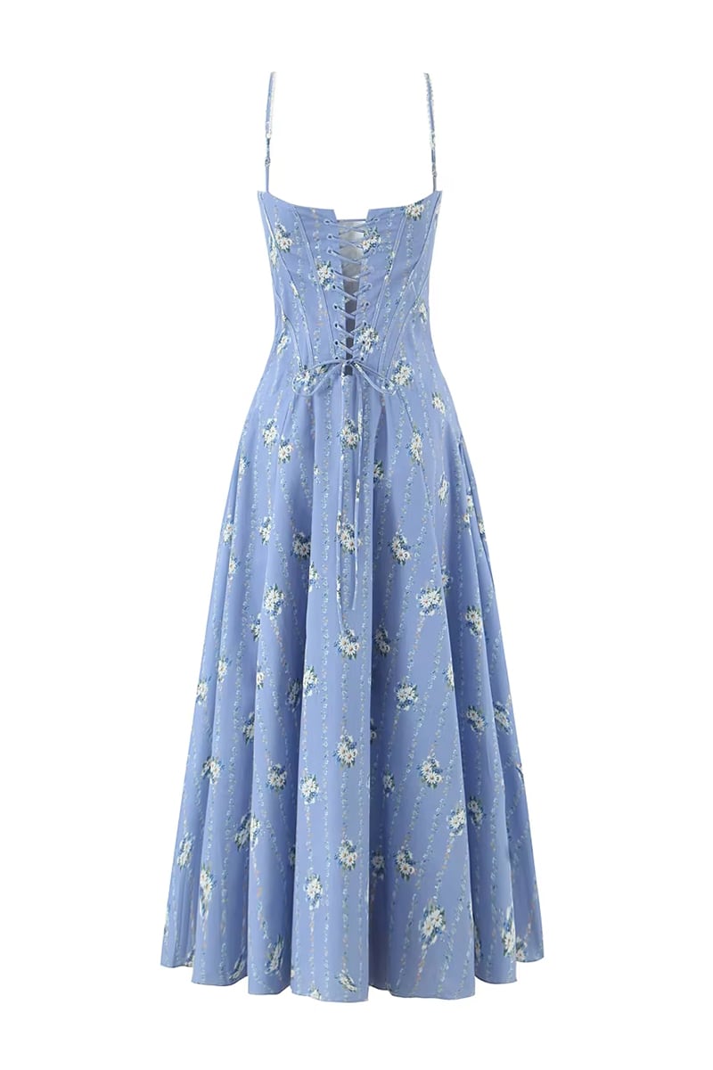 Celina Daisy Print Midi Dress | JewelClues