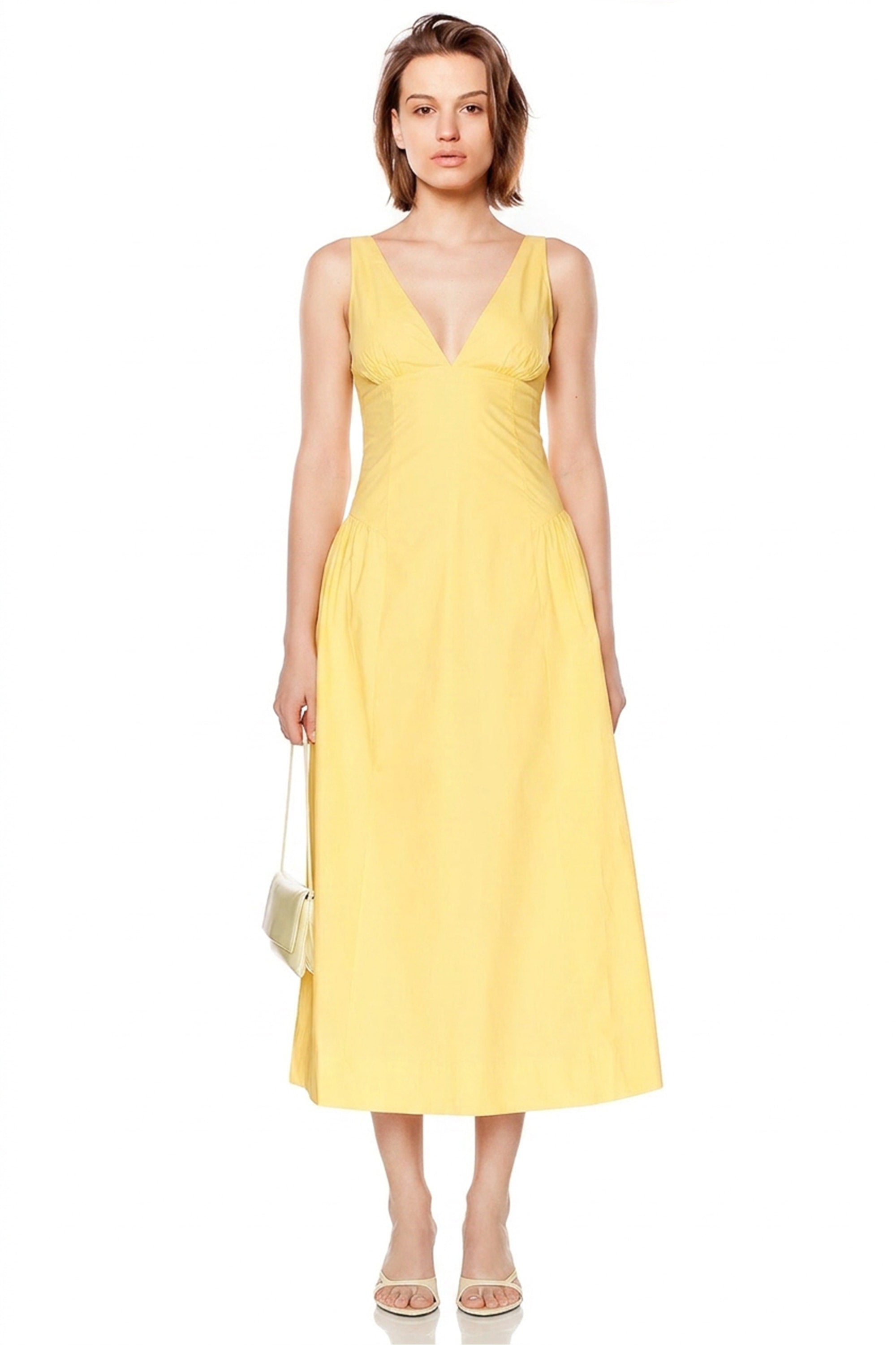 Celine Cotton Midi Dress | JewelClues
