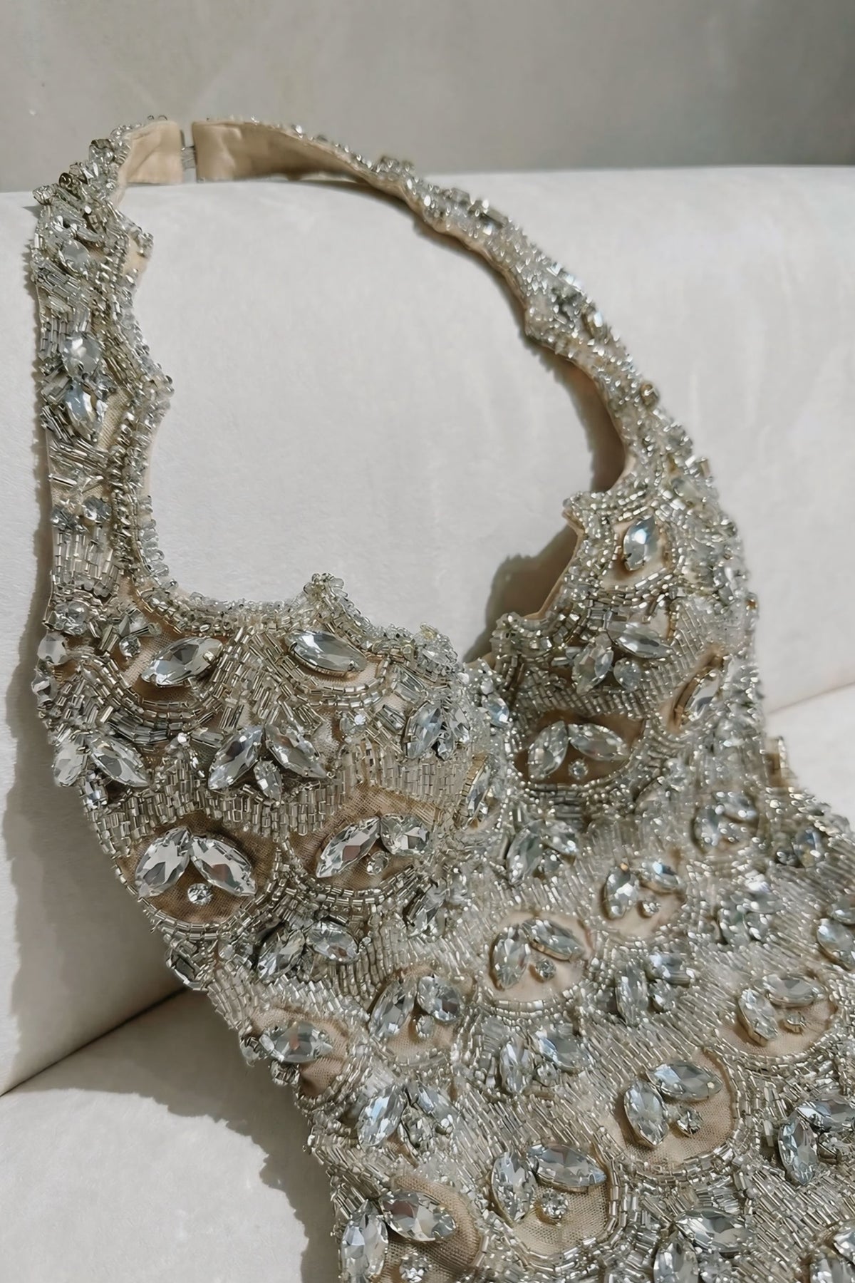 Clara Embellished Mini Dress | JewelClues