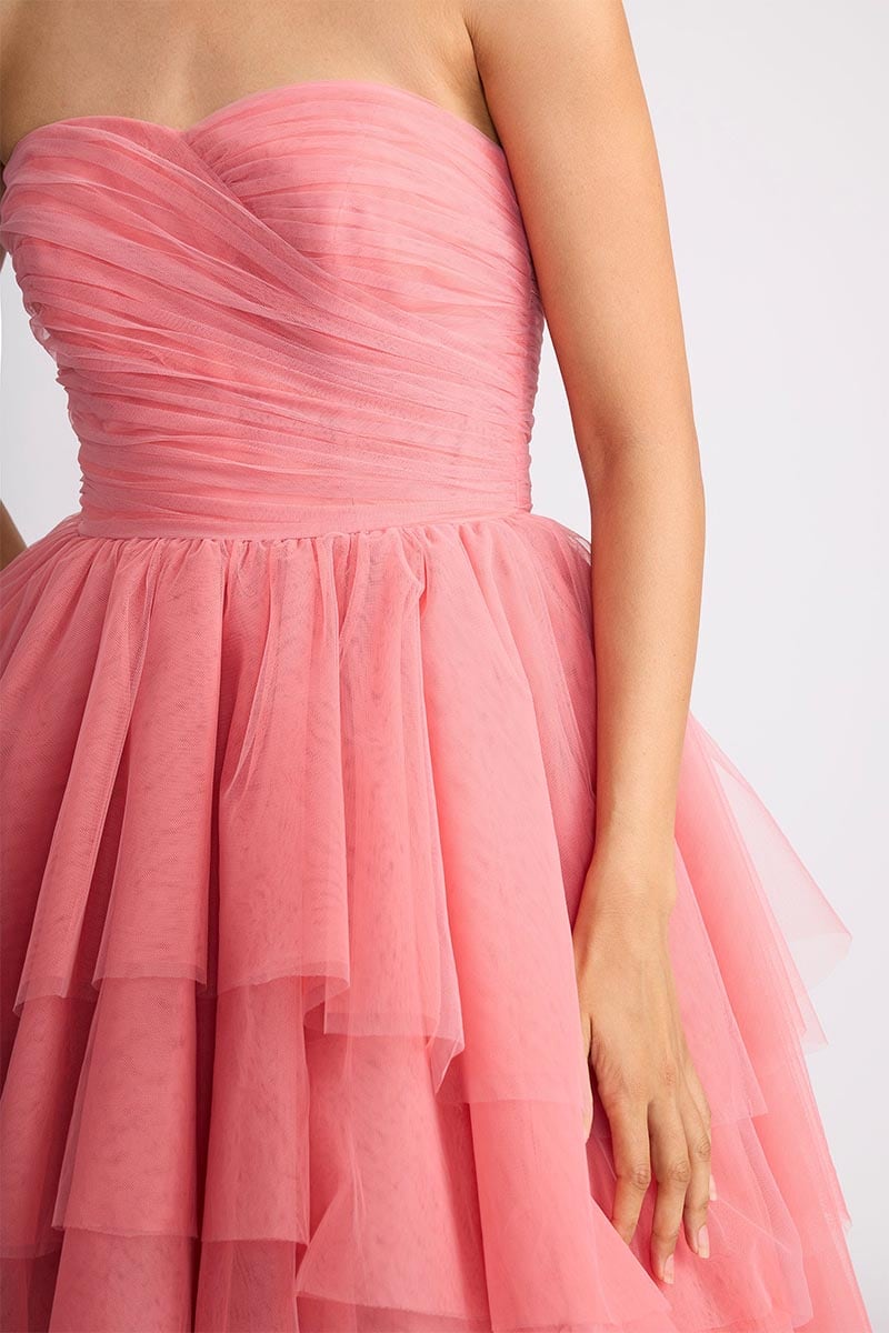 Compelling Love Strapless Maxi Dress | Jewelclues