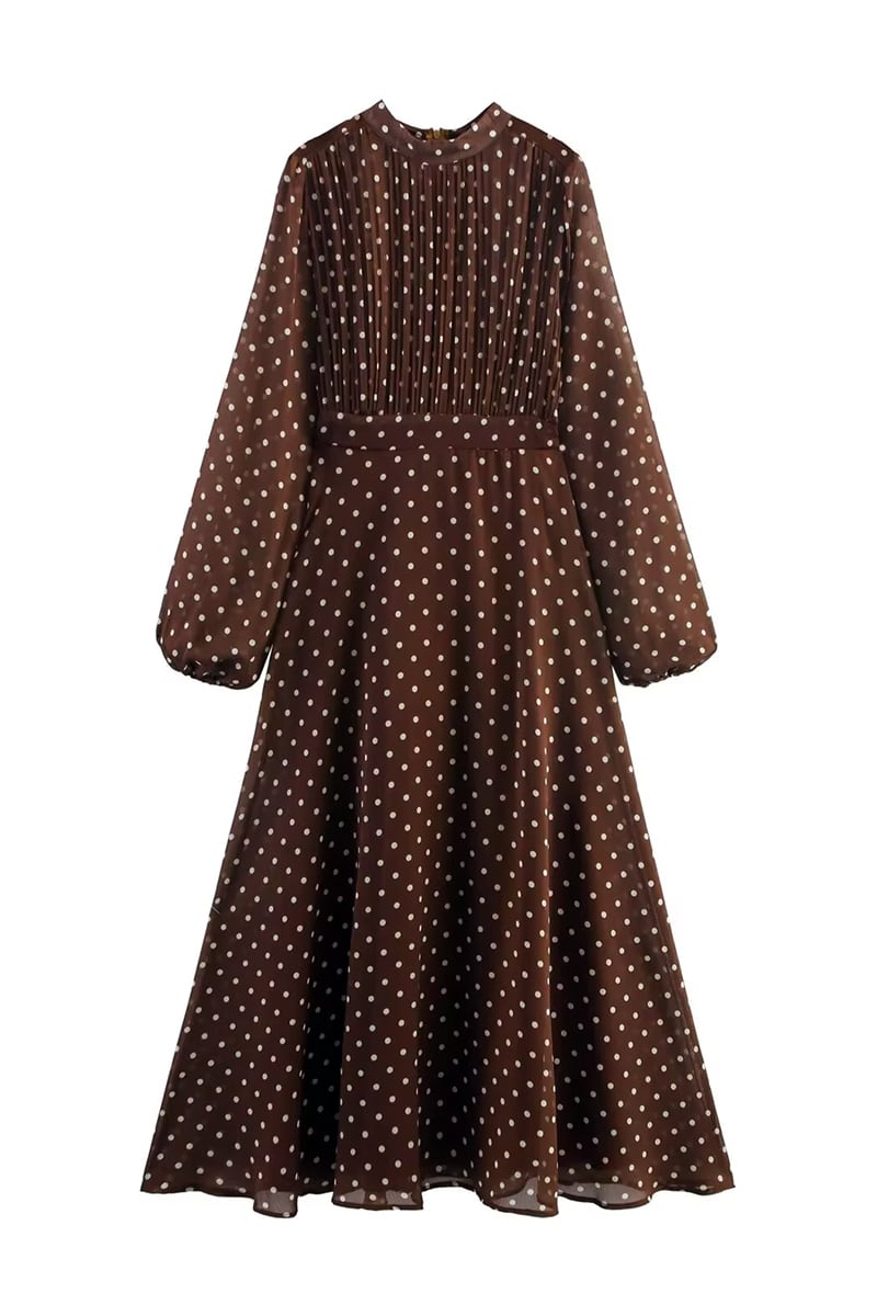 Cornelia Polka Dots Midi Dress | Jewelclues