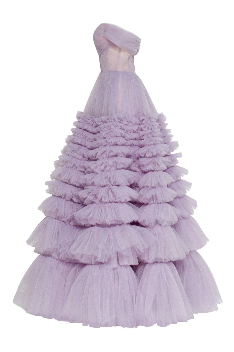 Duchess Off-The-Shoulder Prom Maxi Dress | Jewelclues