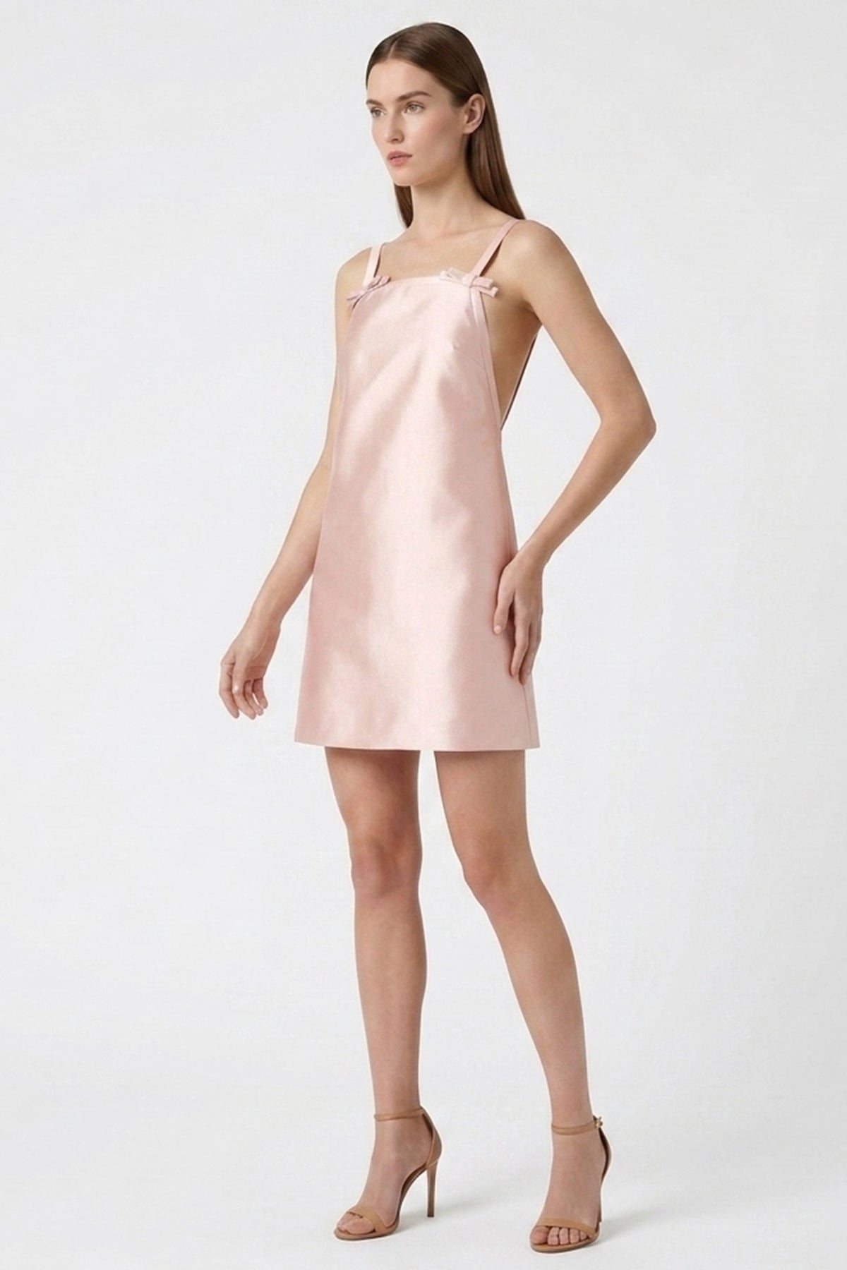 Elle Silk Taffeta Mini Dress | JewelClues