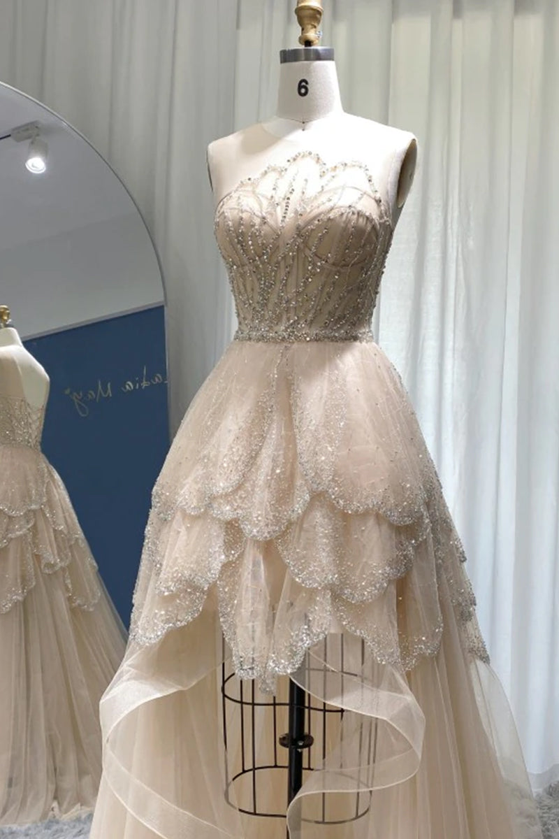 Estelle Embellished Couture Gown | Jewelclues