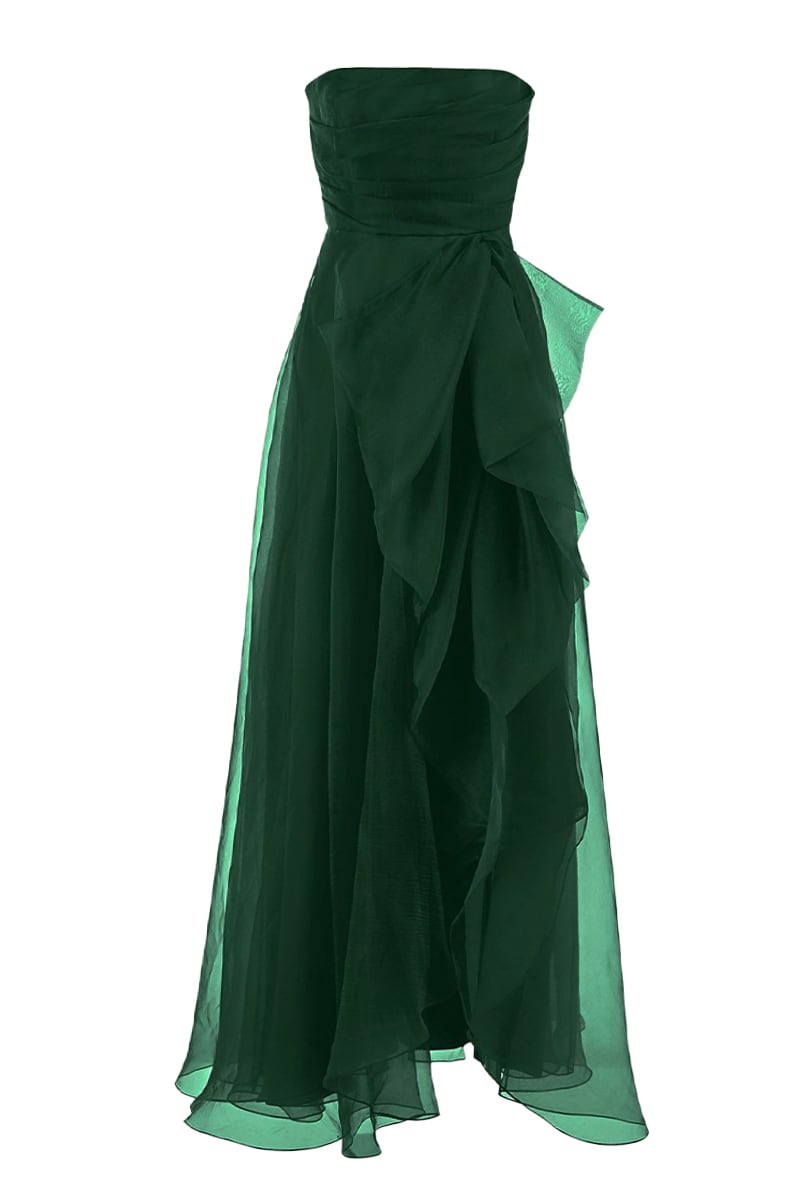 Faye Strapless Evening Gown | Jewelclues