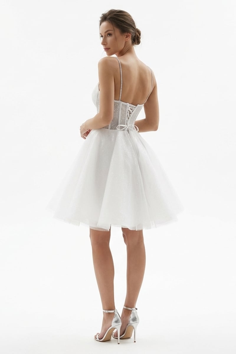 Force of Love Sparkly Mini Dress | JeweClues