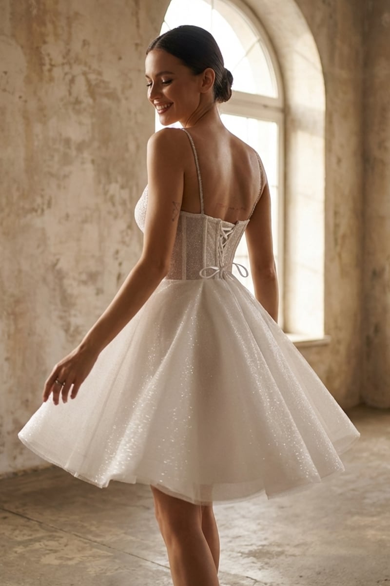 Force of Love Sparkly Mini Dress | Jewelclues