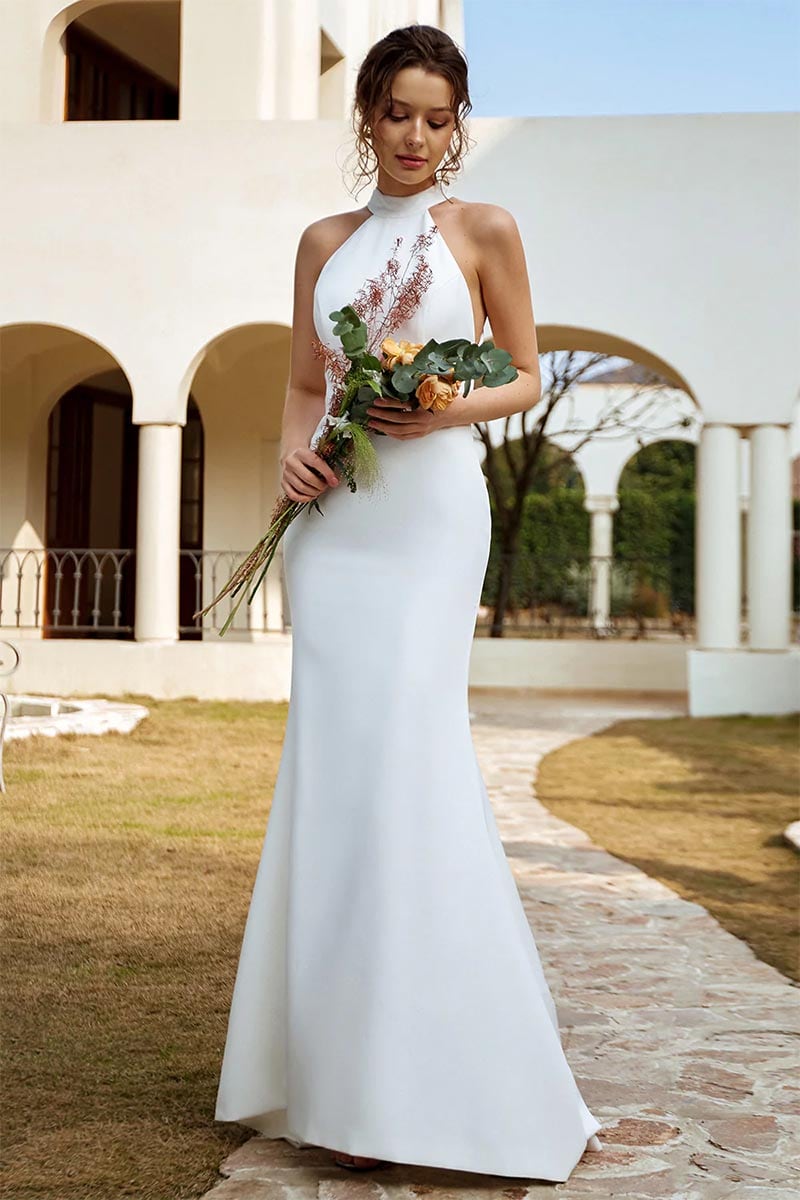 Forever Adoration Ivory Wedding Dress | Jewelclues