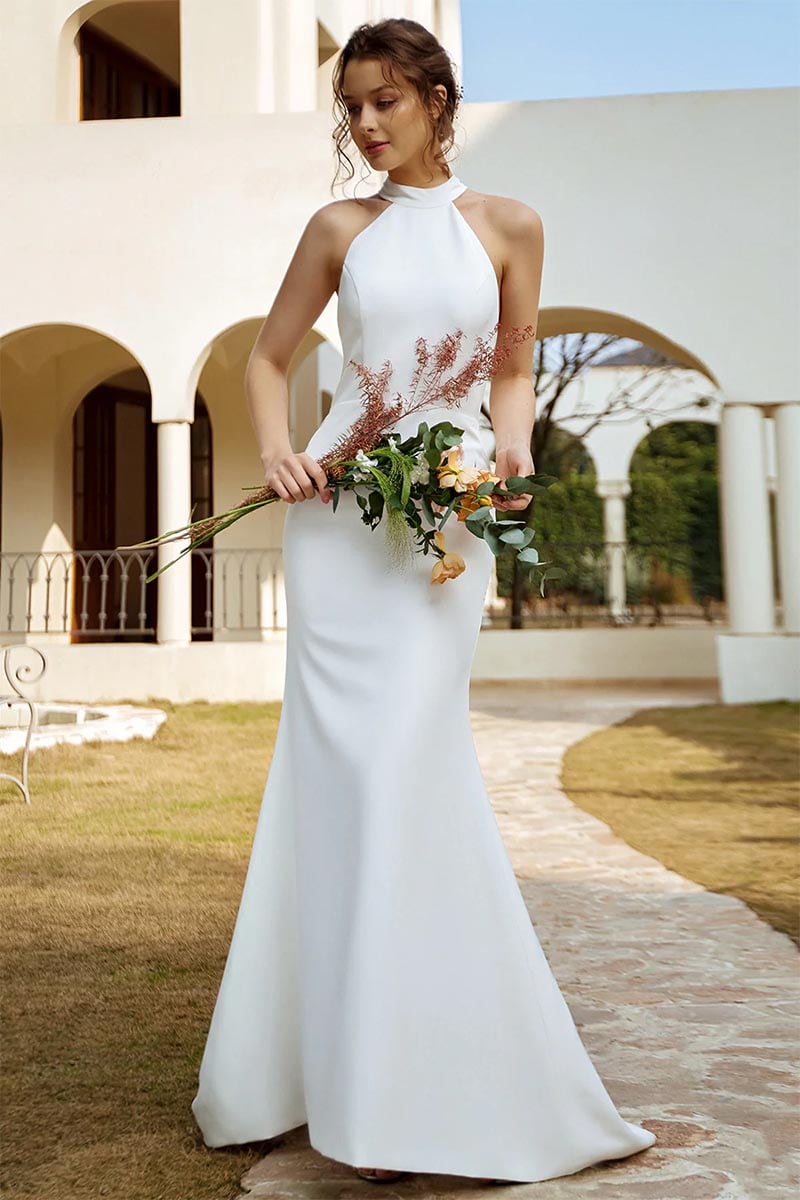 Forever Adoration Ivory Wedding Dress | Jewelclues