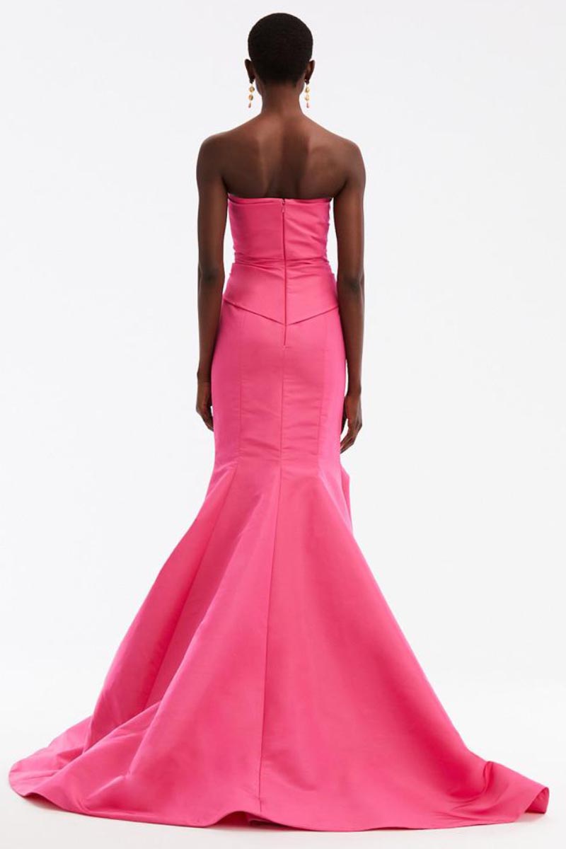 Glam Aura Strapless Maxi Dress | Jewelclues