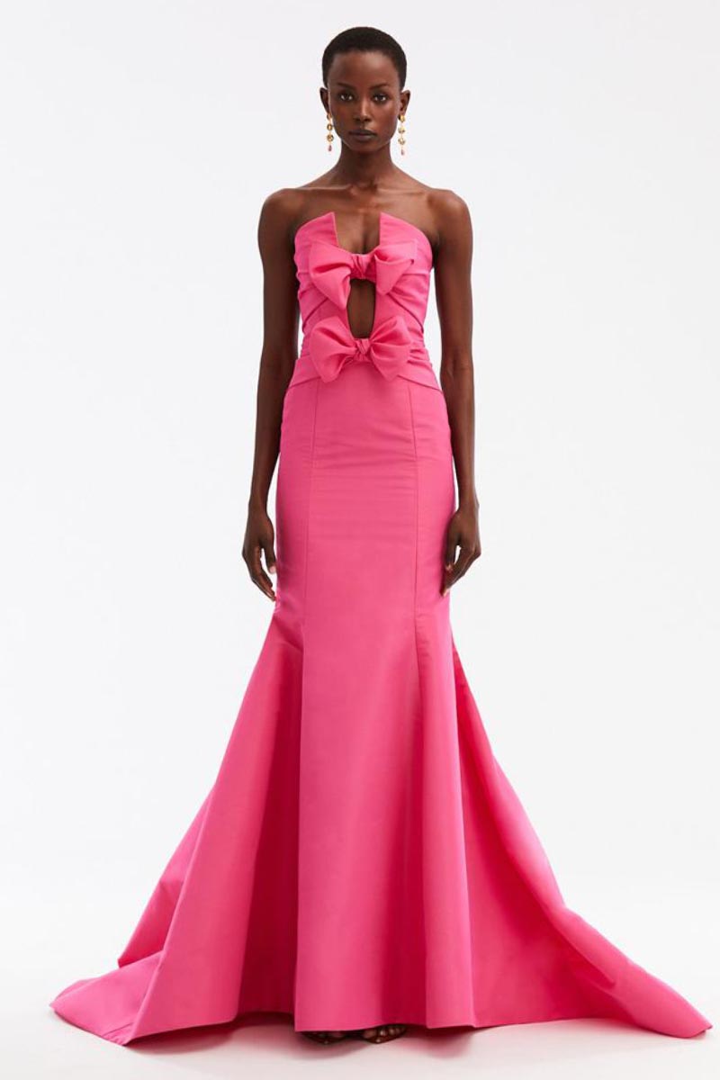 Glam Aura Strapless Maxi Dress | Jewelclues