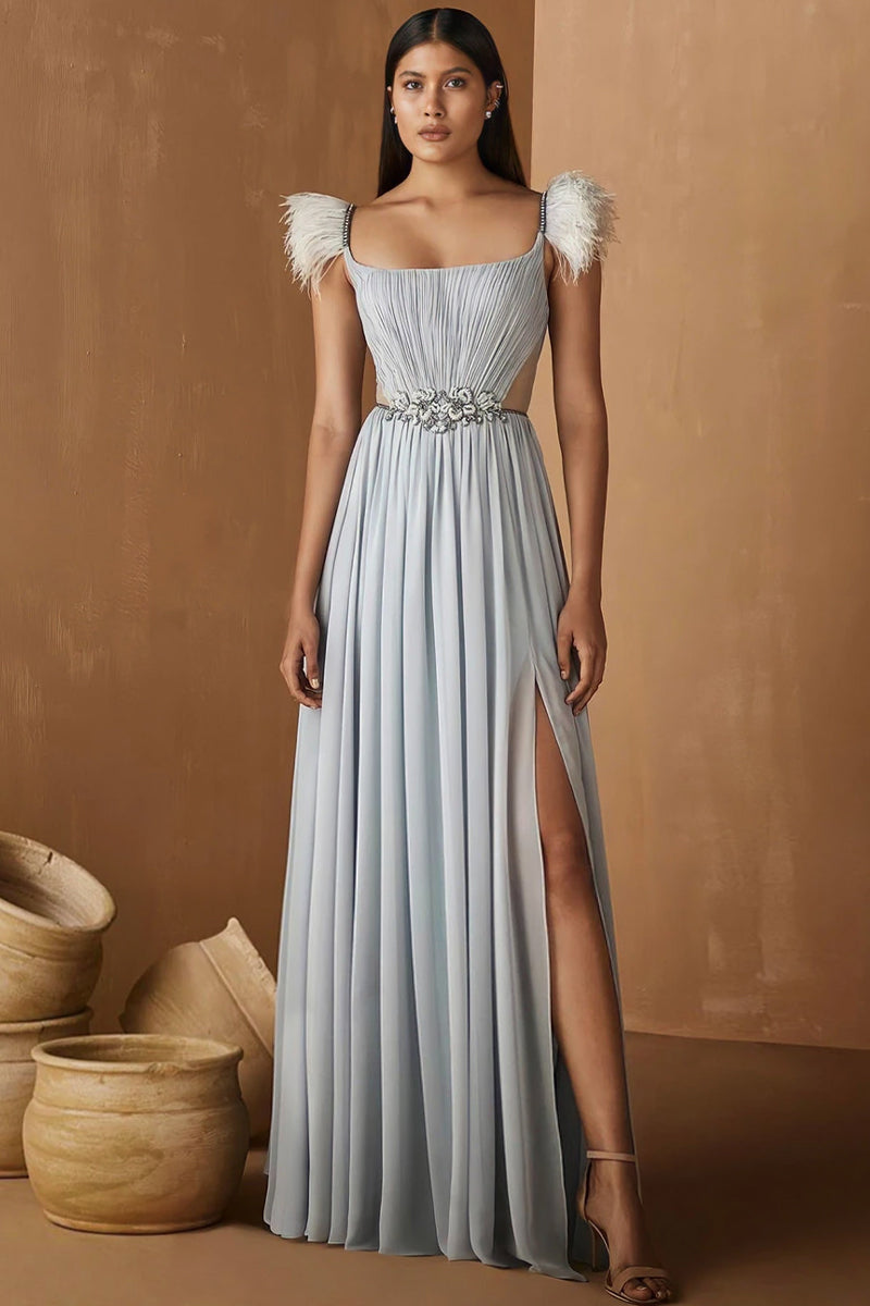 Glamorous Affair Chiffon Maxi Dress | Jewelclues