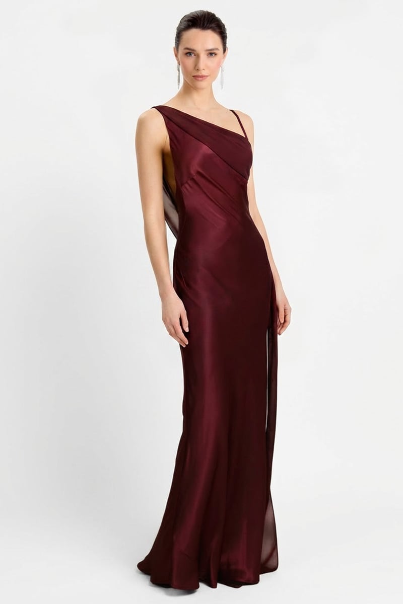 Grace Silk Satin Gown | JewelClues