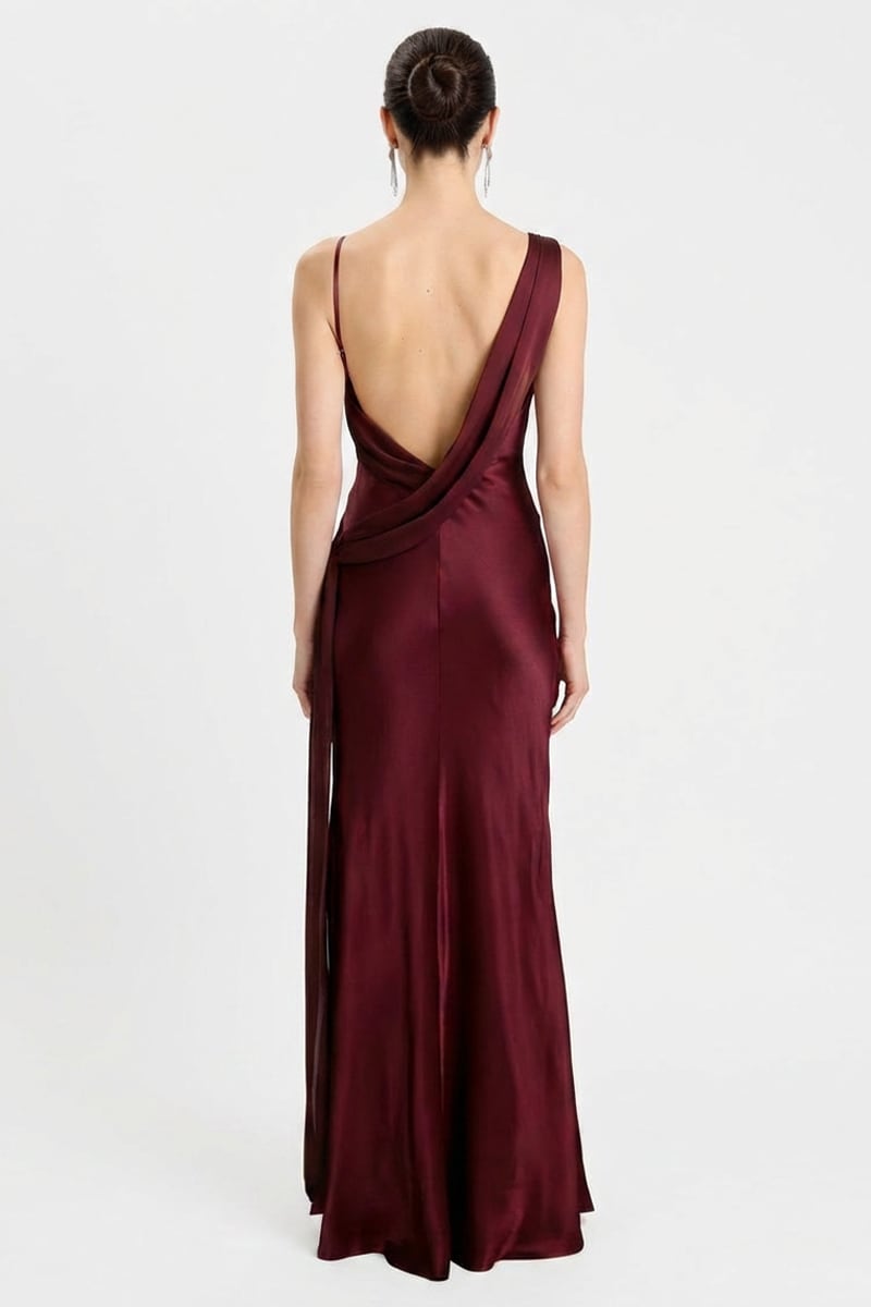 Grace Silk Satin Gown | JewelClues