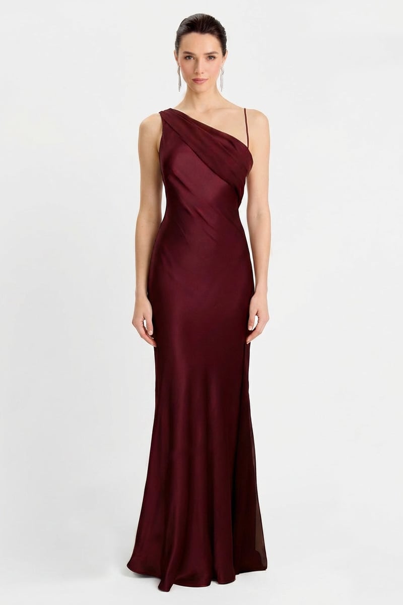 Grace Silk Satin Gown | JewelClues