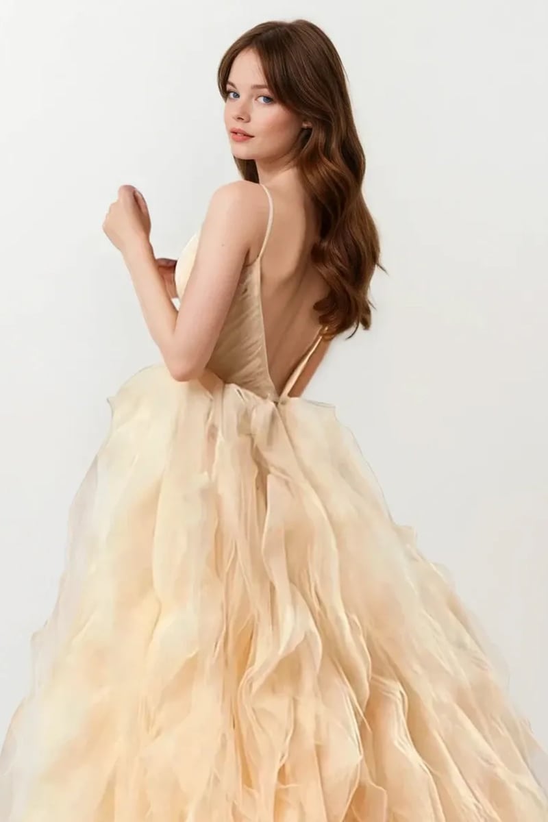 Heartfelt Romance Backless Maxi Dress | Jewelclues | #color_beige