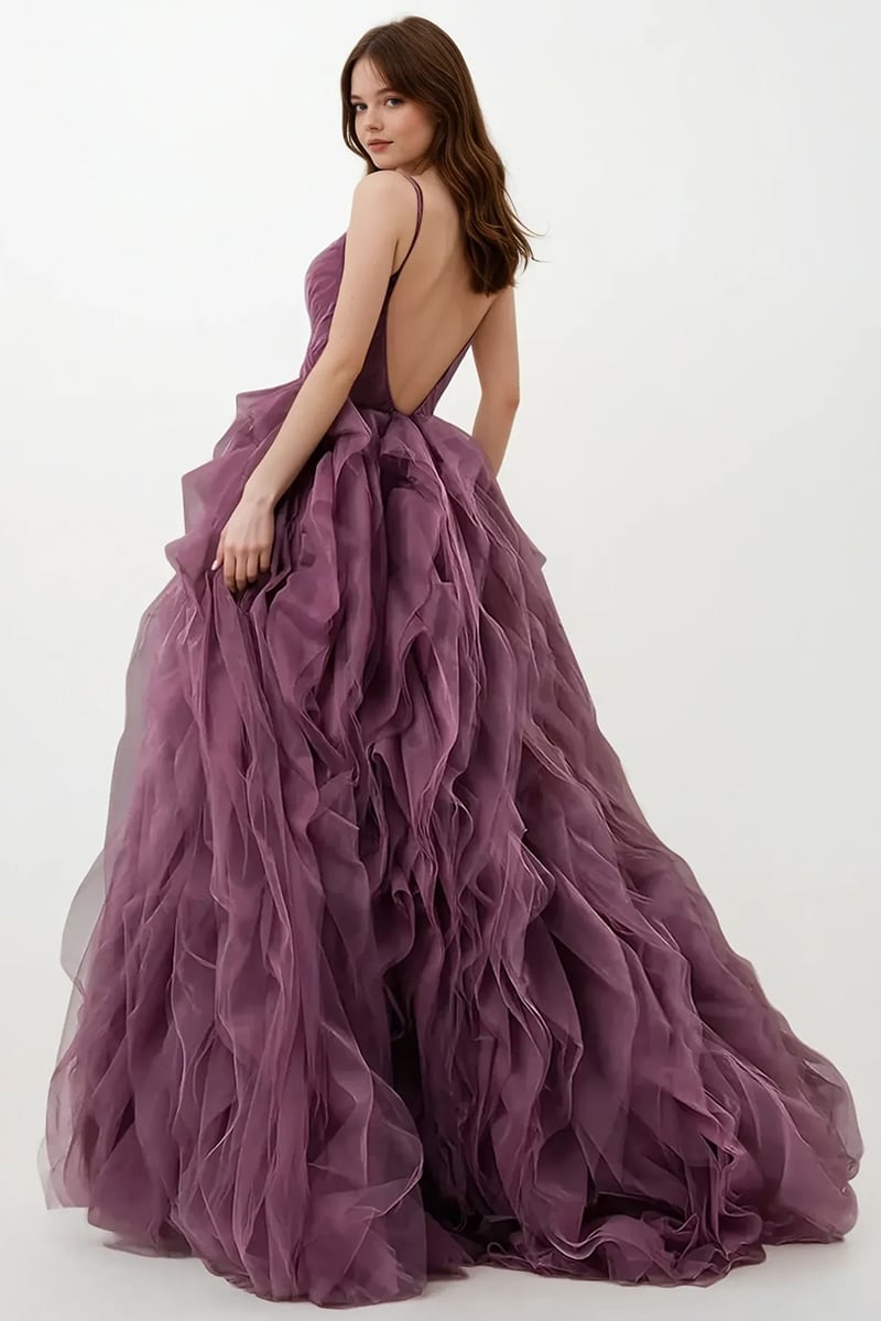 Heartfelt Romance Backless Maxi Dress | Jewelclues | #color_purple