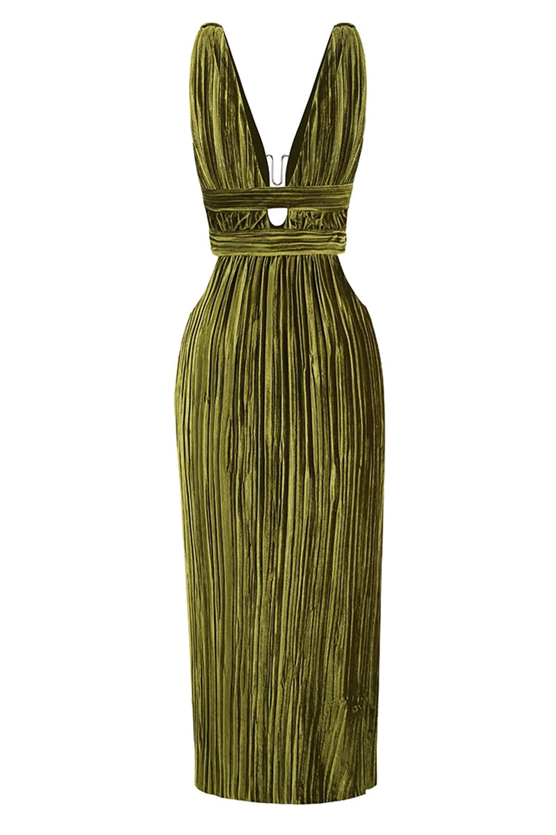 Intriguing Aura Velvet Maxi Dress | Jewelclues