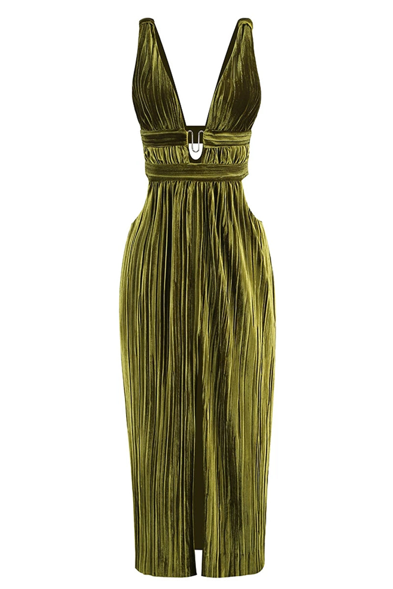 Intriguing Aura Velvet Maxi Dress | Jewelclues