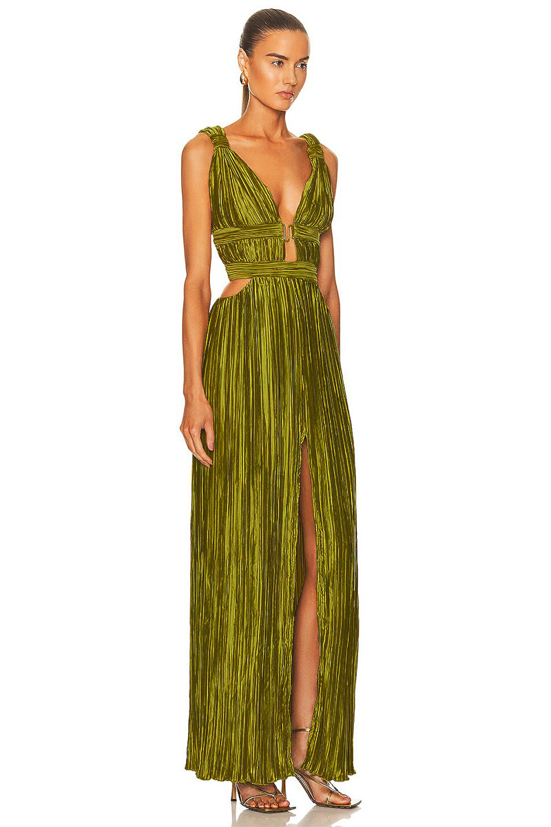 Intriguing Aura Velvet Maxi Dress | Jewelclues