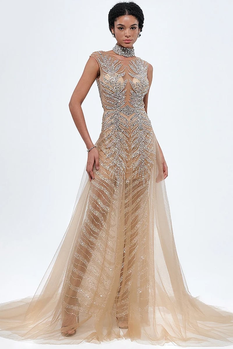 Irina Beaded Maxi Dress | Made-To-Order