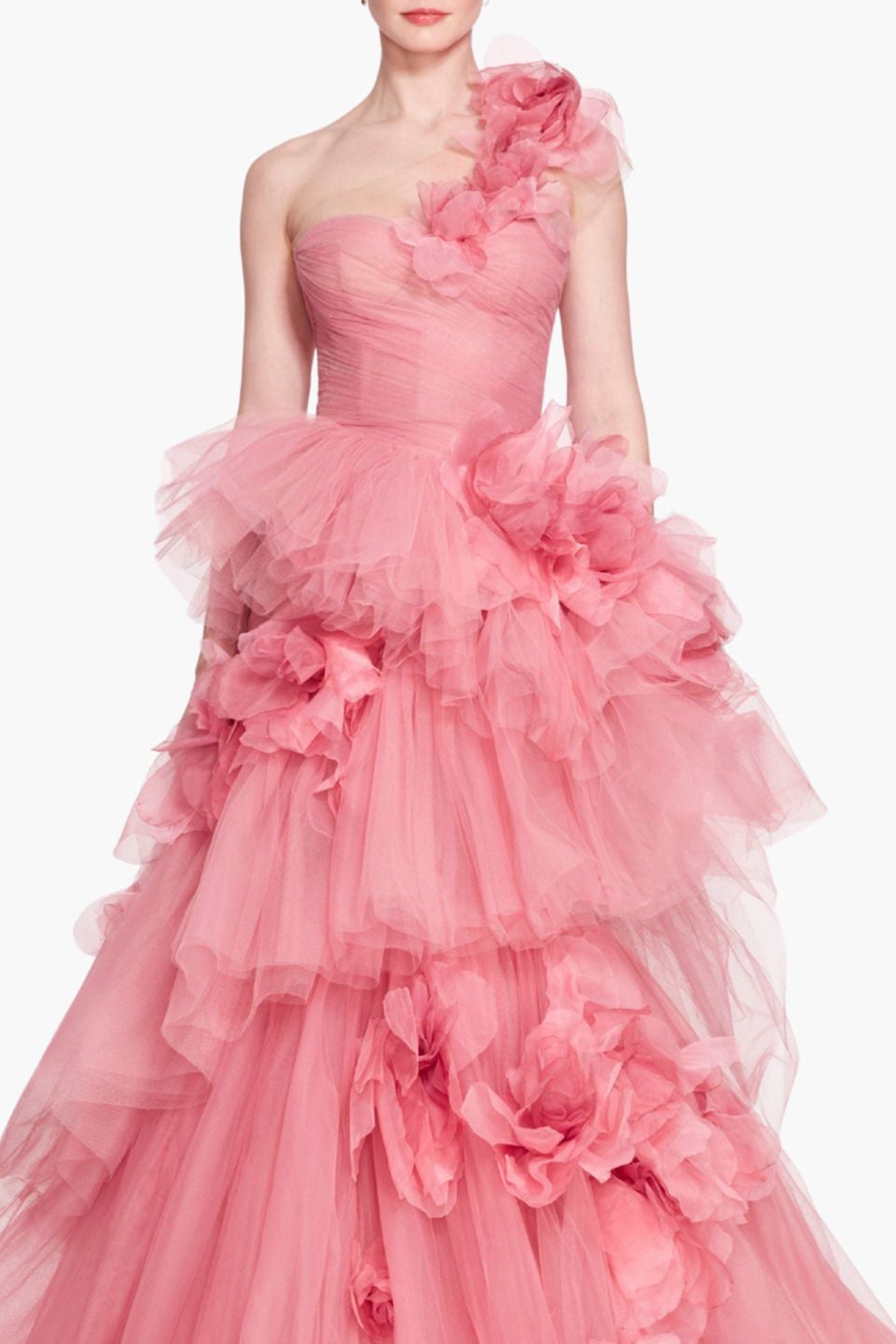 Isabella One-shoulder Ball Gown | JewelClues