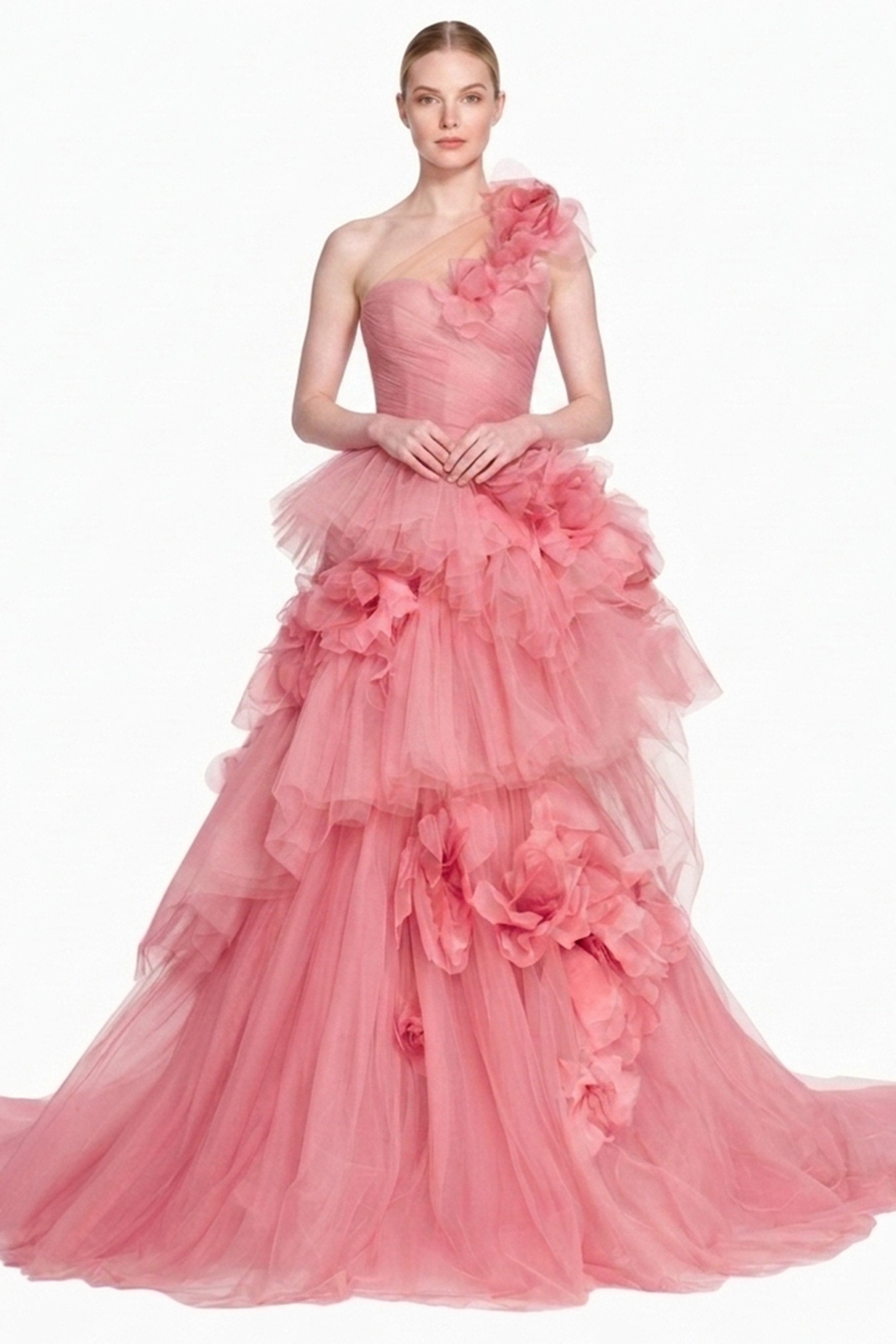 Isabella One-shoulder Ball Gown | JewelClues