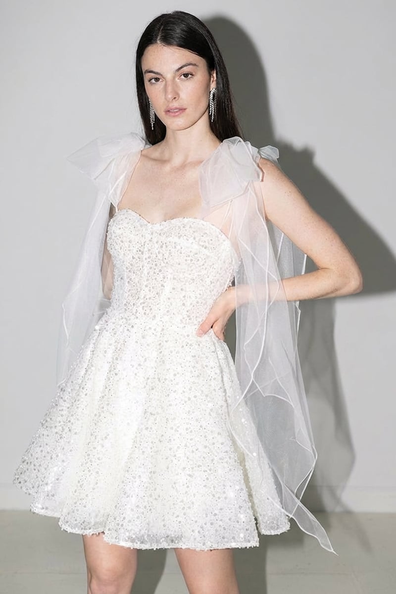 Jasmine Sparkly Mini Dress | JewelClues