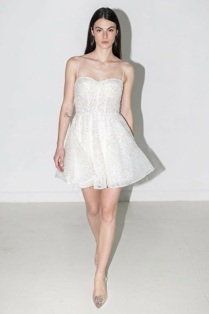 Jasmine Sparkly Mini Dress | JewelClues