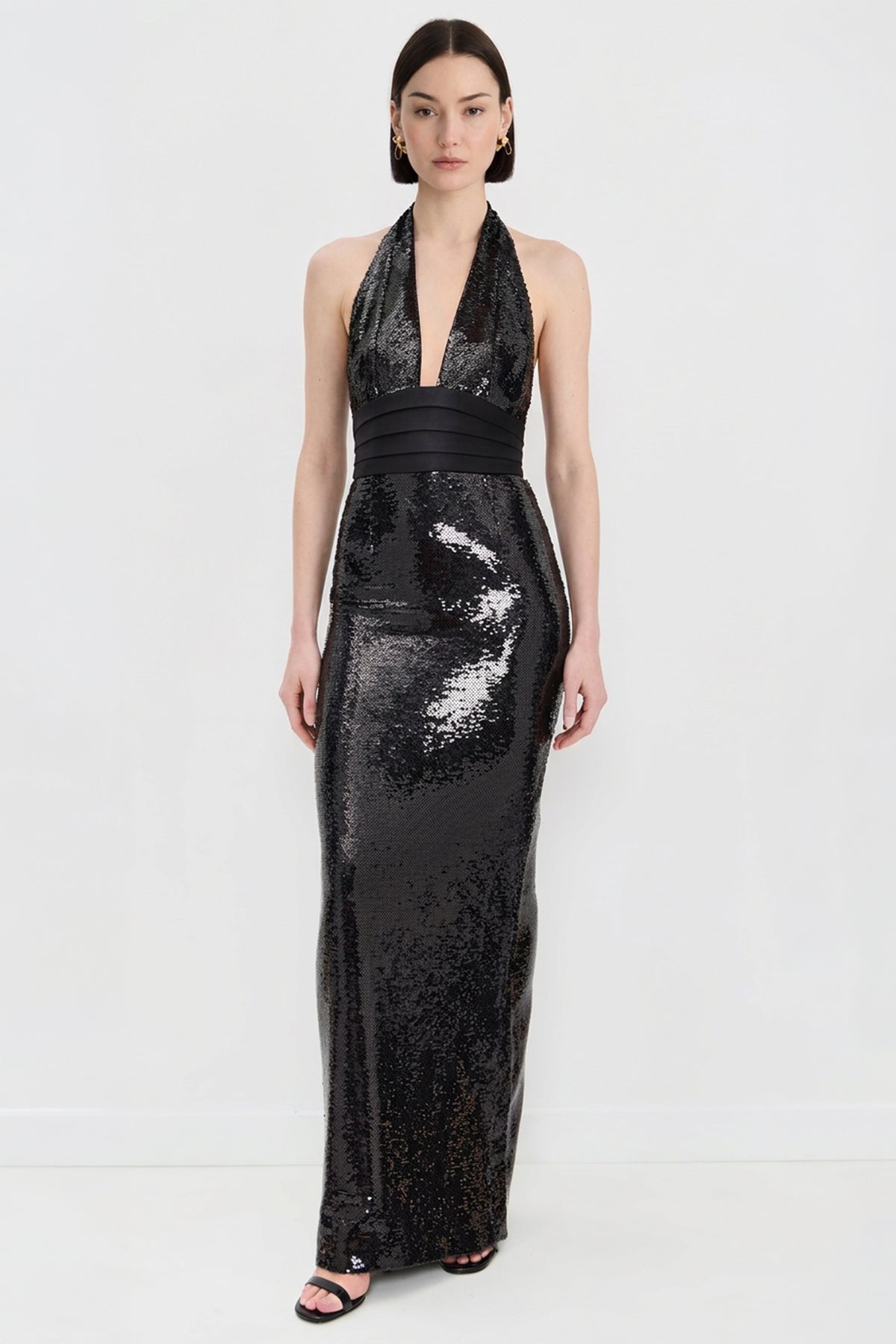 Lumiere Sequin Gown | JewelClues #color_black