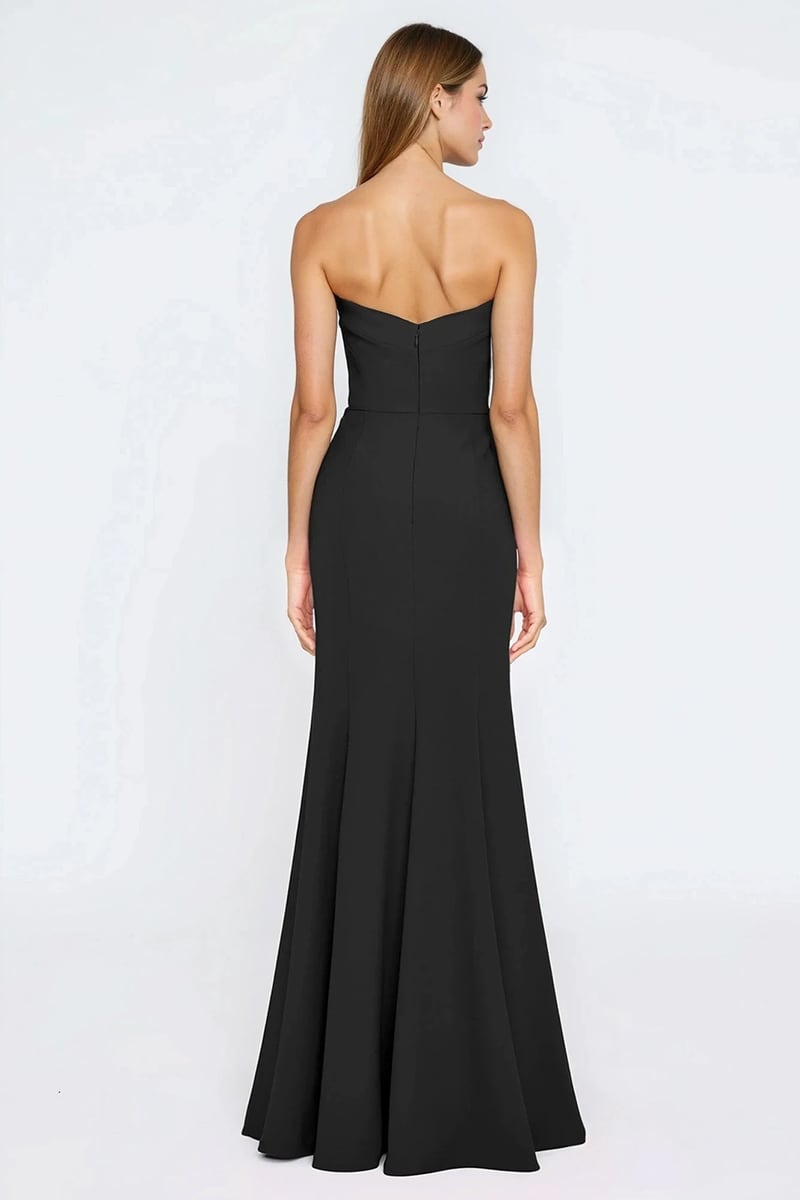 Makayla Strapless Formal Gown | Jewelclues