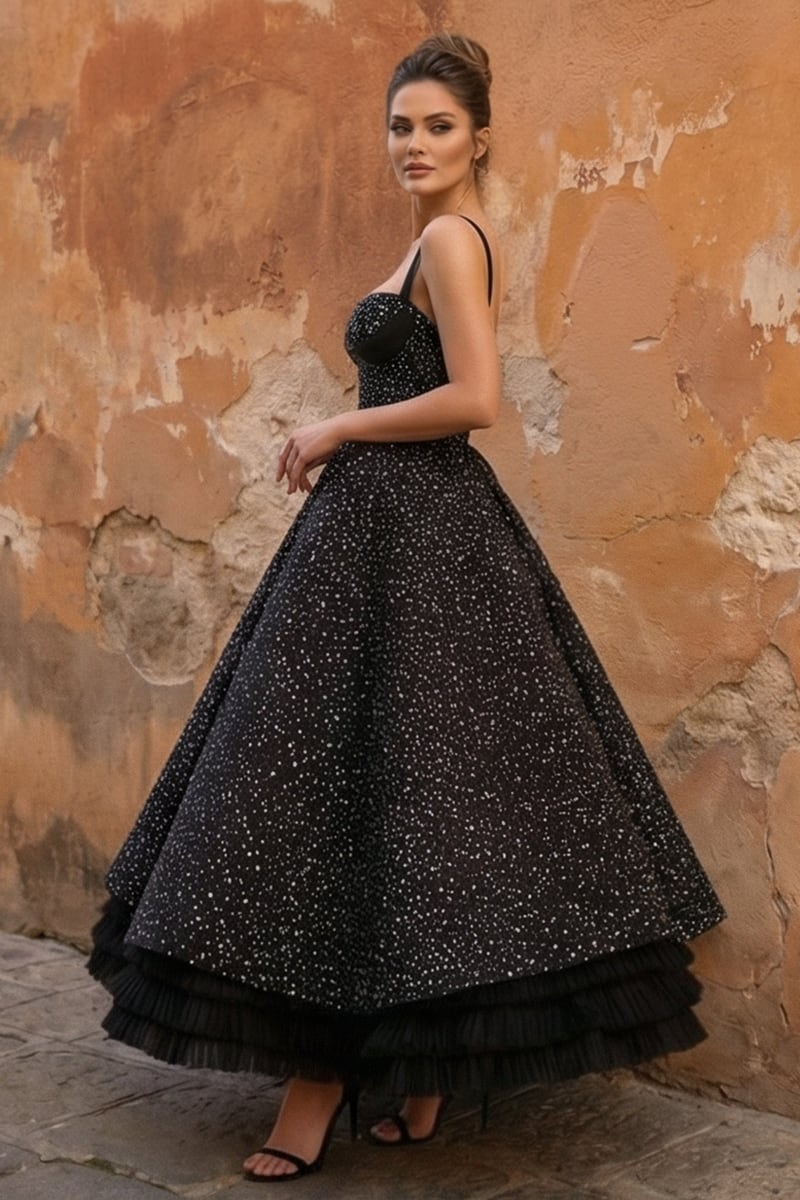 Melanite Noir Ball Gown | JewelClues