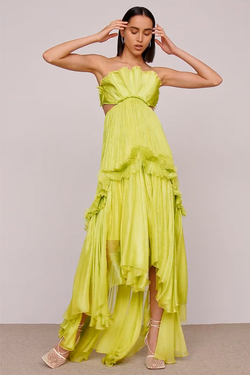 Naomi Strapless Maxi Dress | Jewelclues