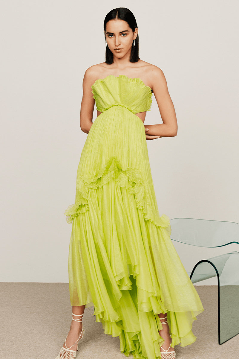 Naomi Strapless Maxi Dress | Jewelclues