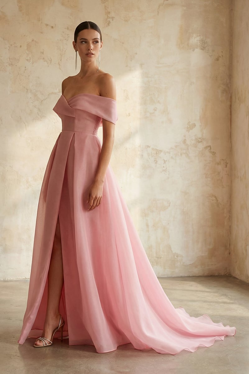 Neptune Off-the-Shoulder Maxi Dress | Jewelclues