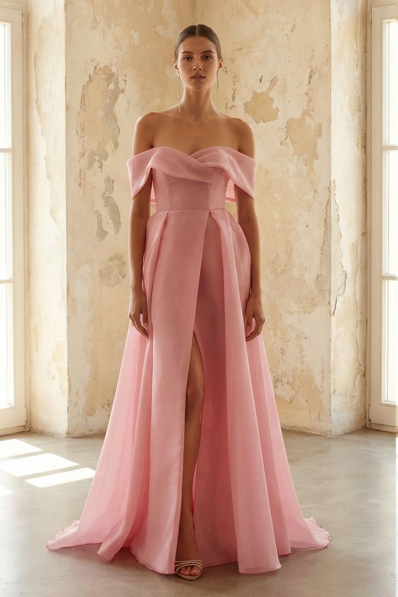 Neptune Off-the-Shoulder Maxi Dress | Jewelclues