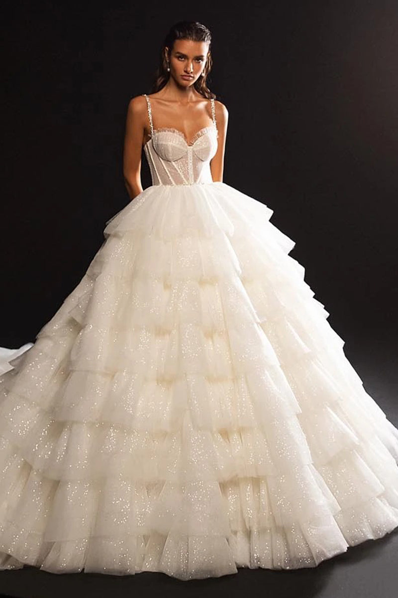 Passion Sparkle Wedding Dress | Jewelclues