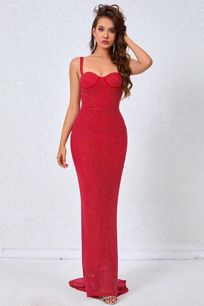 Radiant Presence Fishtail Maxi Dress | Jewelclues