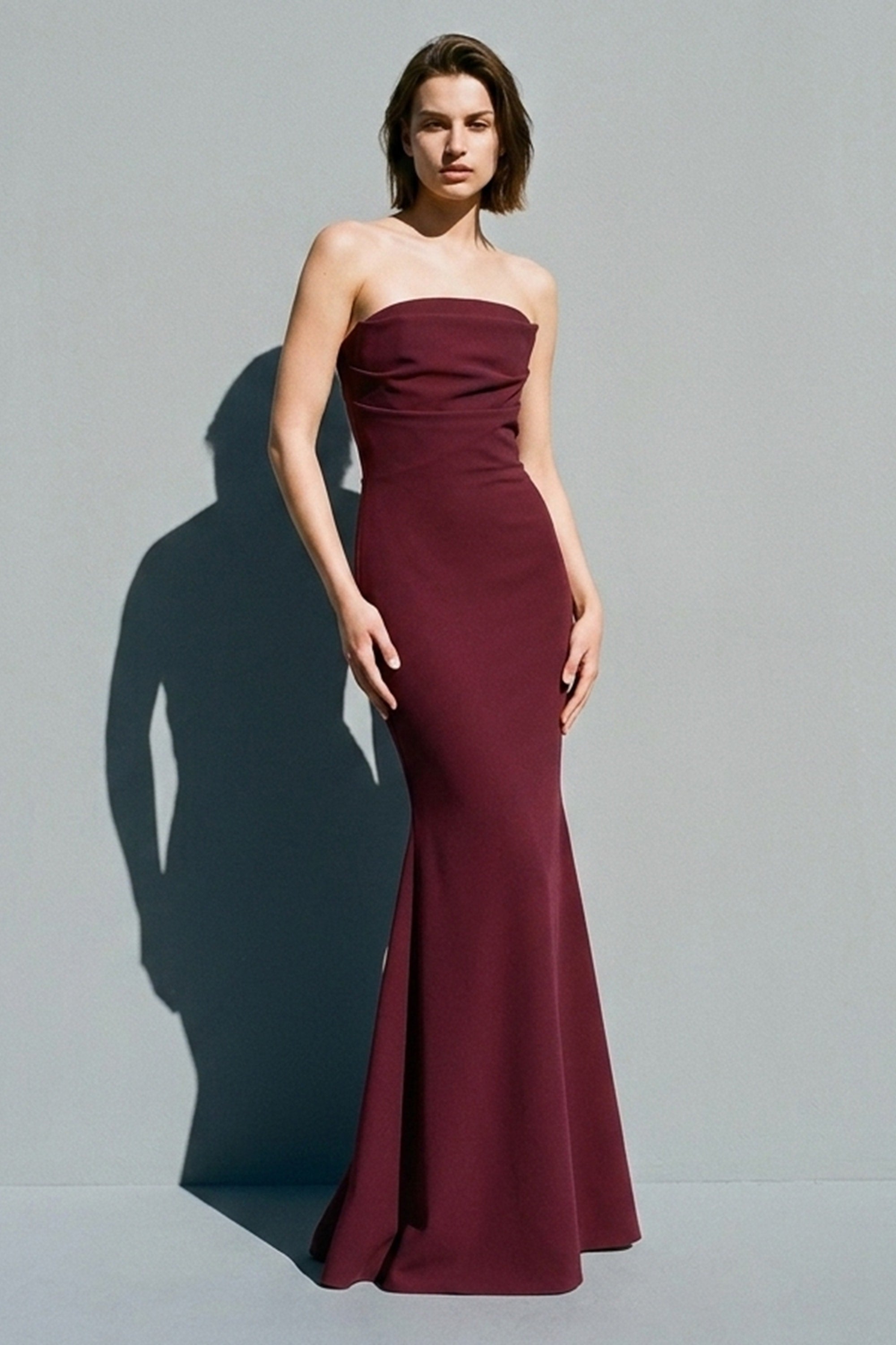 Rebecca Strapless Mermaid Gown | JewelClues