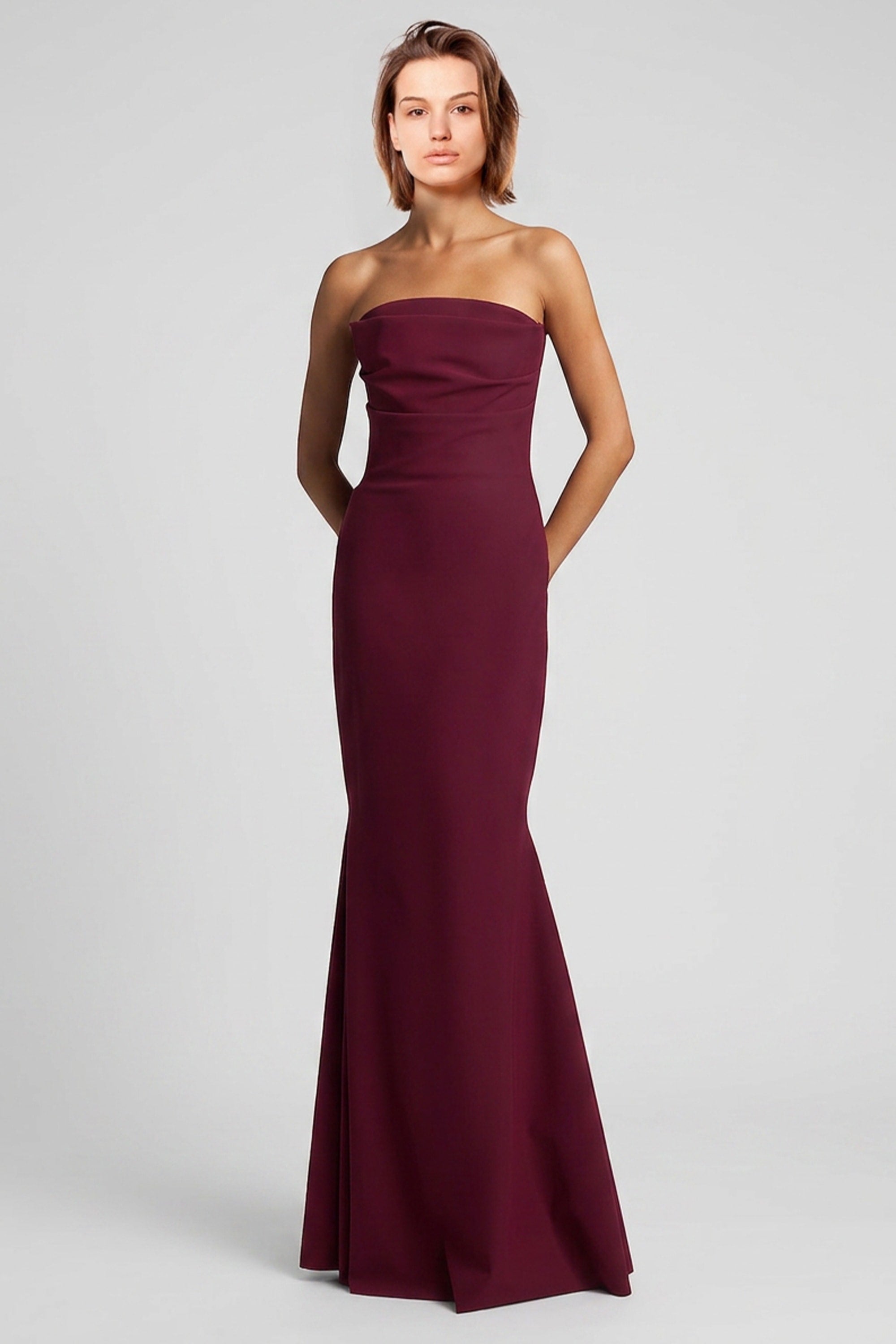 Rebecca Strapless Mermaid Gown | JewelClues