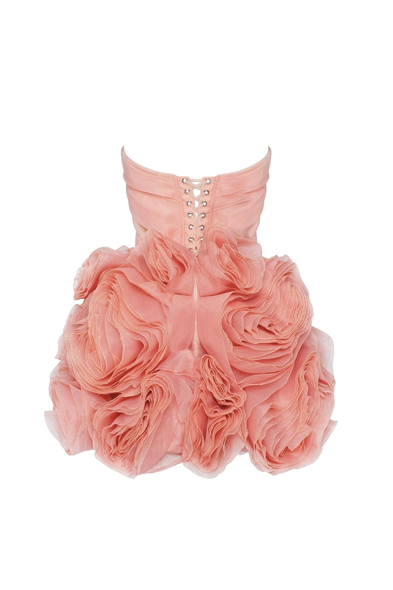 Refined Love Mini Dress | Jewelclues #color_coral
