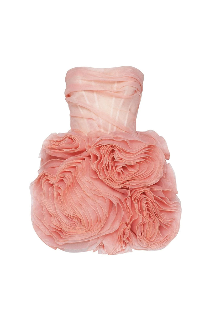 Refined Love Mini Dress | Jewelclues #color_coral