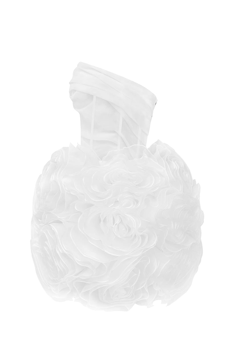 Refined Love Mini Dress | Jewelclues #color_white