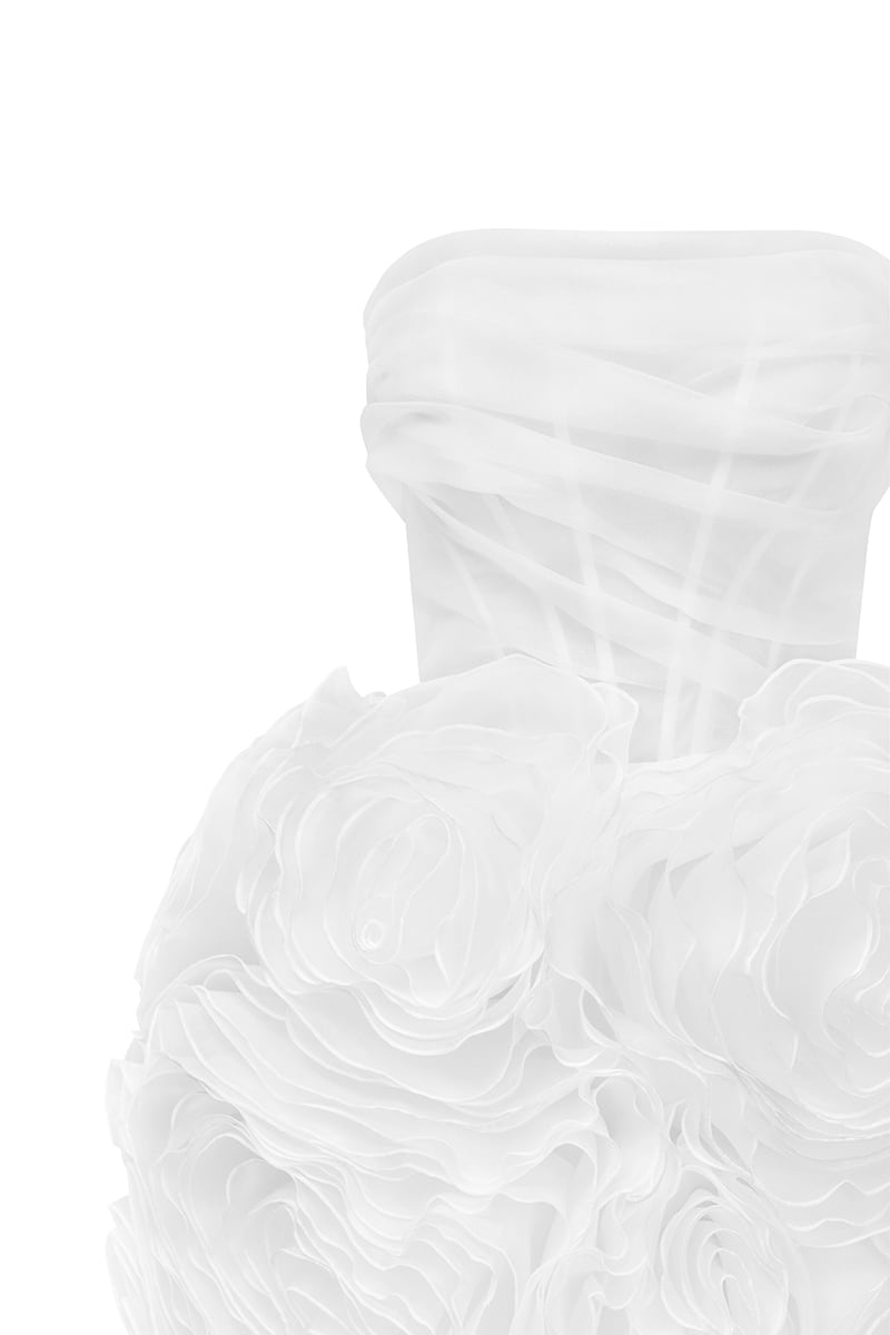 Refined Love Mini Dress | Jewelclues #color_white